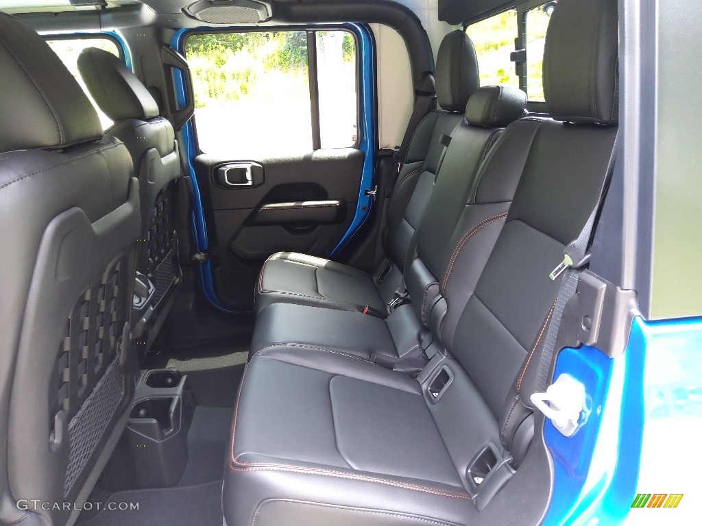 Black Interior 2022 Jeep Gladiator Mojave 4x4 Photo #144468068