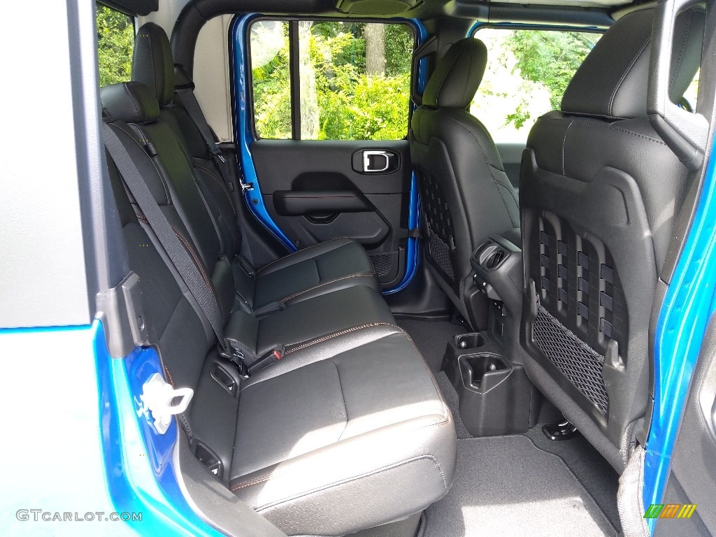 2022 Jeep Gladiator Mojave 4x4 Rear Seat Photos