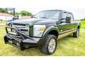 2012 Forest Green Metallic Ford F250 Super Duty King Ranch Crew Cab 4x4  photo #8