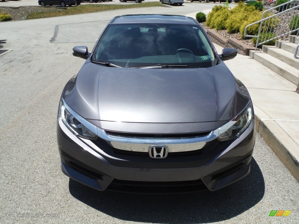 2018 Civic EX Sedan - Modern Steel Metallic / Gray photo #5