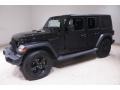 2021 Black Jeep Wrangler Unlimited Sport Altitude 4x4  photo #3