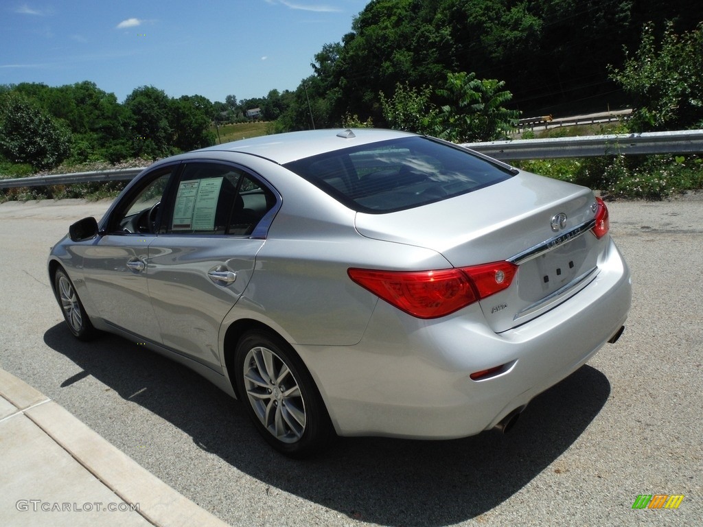 2017 Q50 3.0t AWD - Liquid Platinum / Graphite photo #9