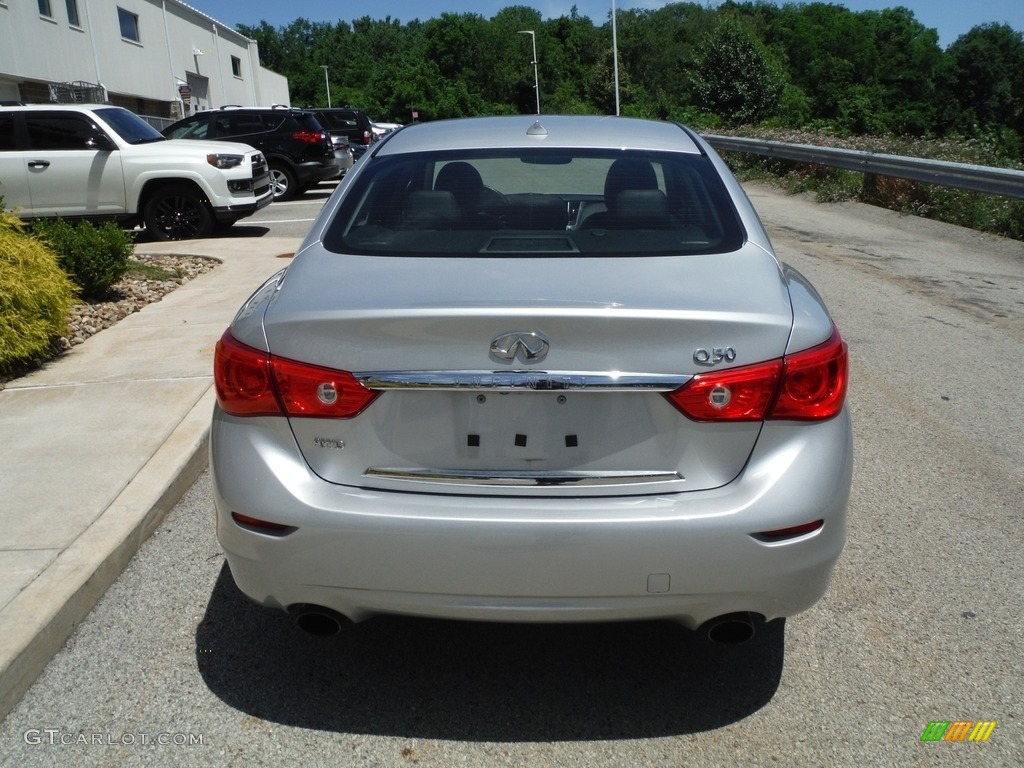 2017 Q50 3.0t AWD - Liquid Platinum / Graphite photo #10