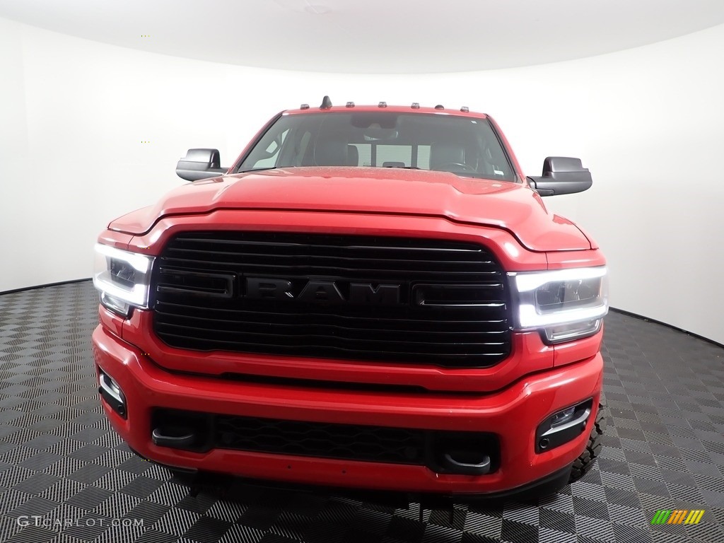 2020 2500 Laramie Crew Cab 4x4 - Flame Red / Black photo #6