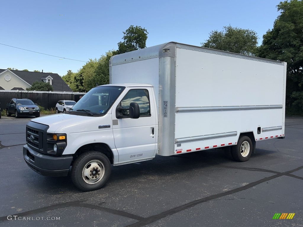 2017 E Series Cutaway E350 Cutaway Commercial Moving Truck - Oxford White / Medium Flint photo #1