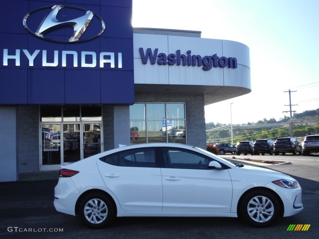 2017 Elantra SE - White / Gray photo #2