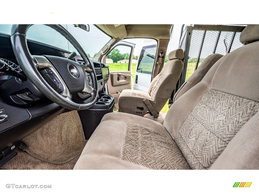 2008 Chevrolet Express LS 1500 Passenger Van Front Seat Photo #144470843