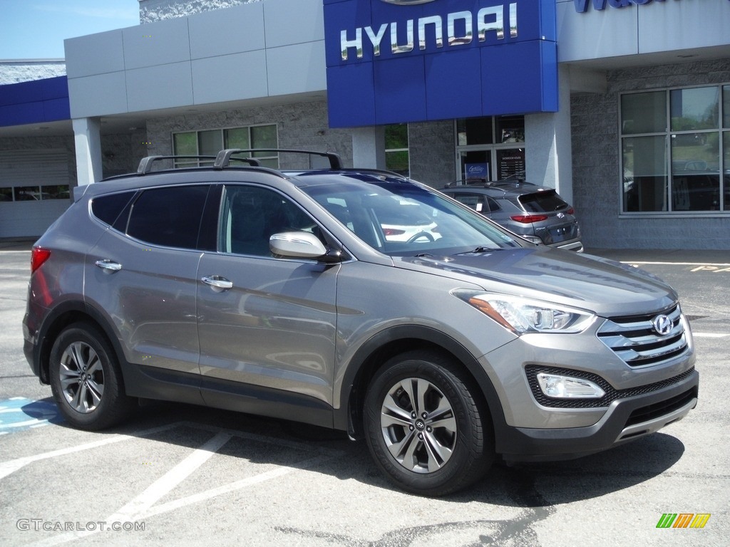 Mineral Gray Hyundai Santa Fe Sport