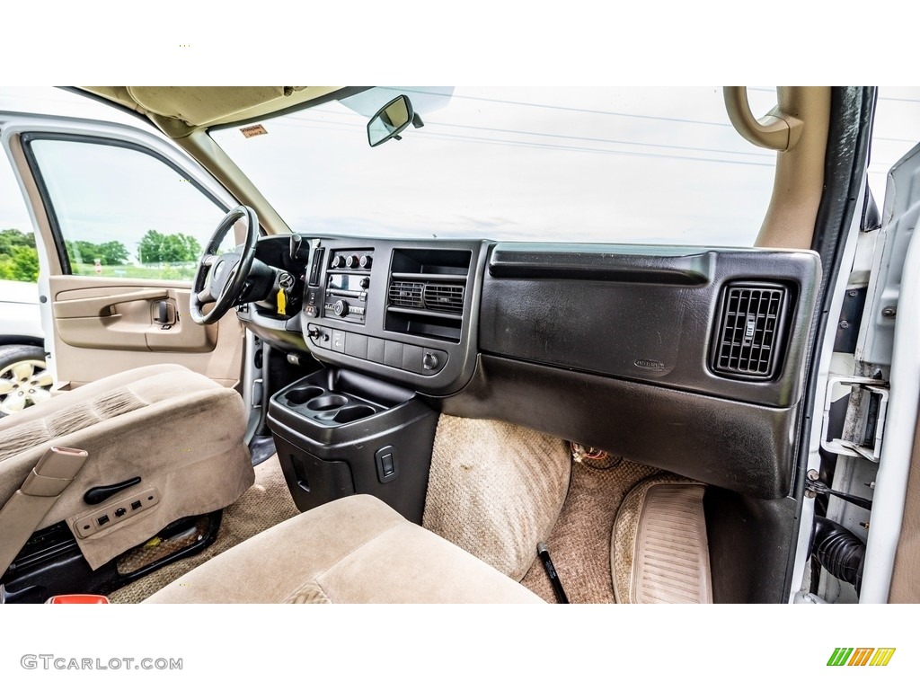 2008 Chevrolet Express LS 1500 Passenger Van Neutral Dashboard Photo #144470914