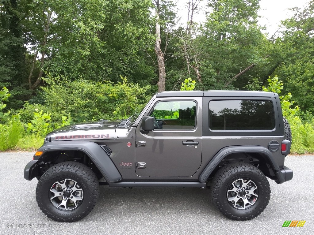 Granite Crystal Metallic 2022 Jeep Wrangler Rubicon 4x4 Exterior Photo #144471404