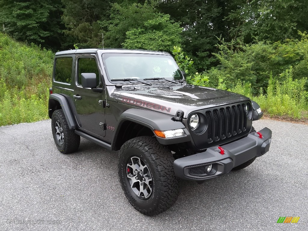Granite Crystal Metallic 2022 Jeep Wrangler Rubicon 4x4 Exterior Photo #144471449