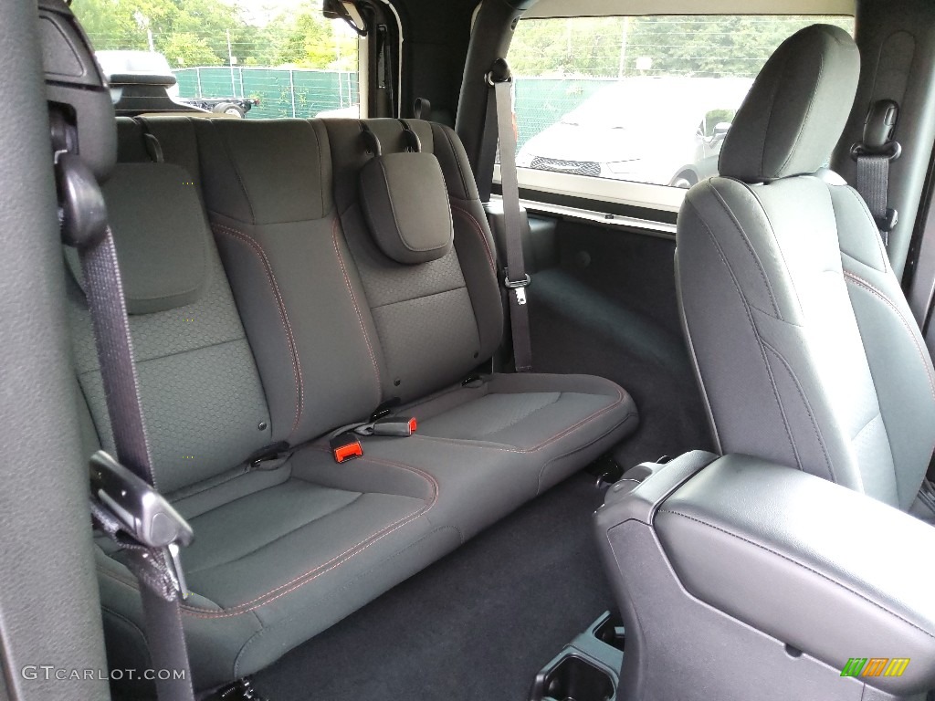 2022 Jeep Wrangler Rubicon 4x4 Rear Seat Photos
