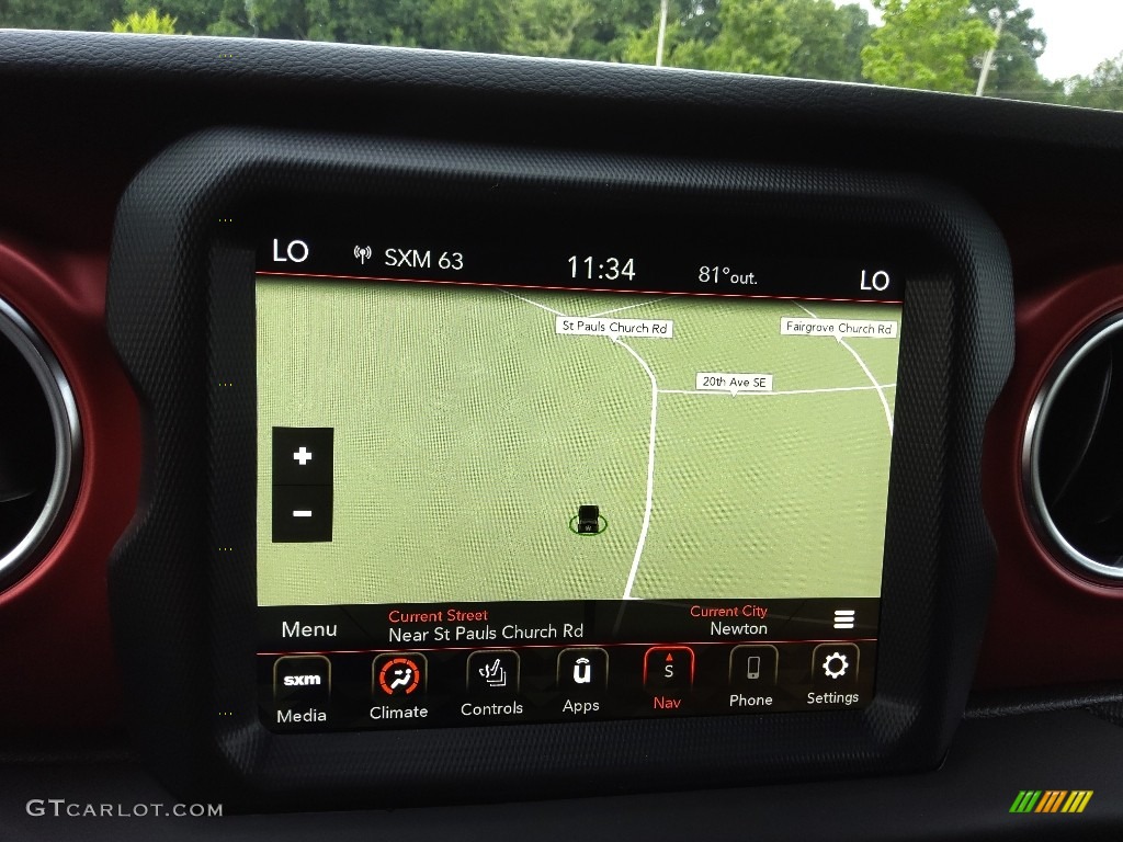 2022 Jeep Wrangler Rubicon 4x4 Navigation Photos