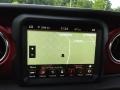 Navigation of 2022 Wrangler Rubicon 4x4