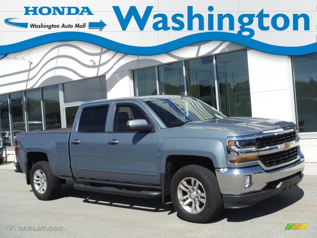 2016 Silverado 1500 LT Crew Cab 4x4 - Slate Grey Metallic / Jet Black photo #1