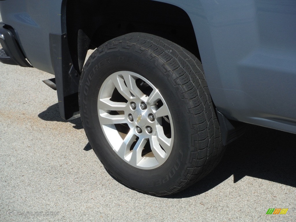 2016 Silverado 1500 LT Crew Cab 4x4 - Slate Grey Metallic / Jet Black photo #3
