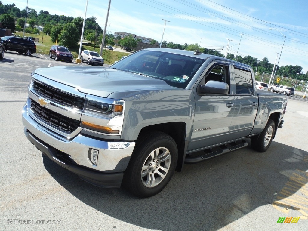 2016 Silverado 1500 LT Crew Cab 4x4 - Slate Grey Metallic / Jet Black photo #8