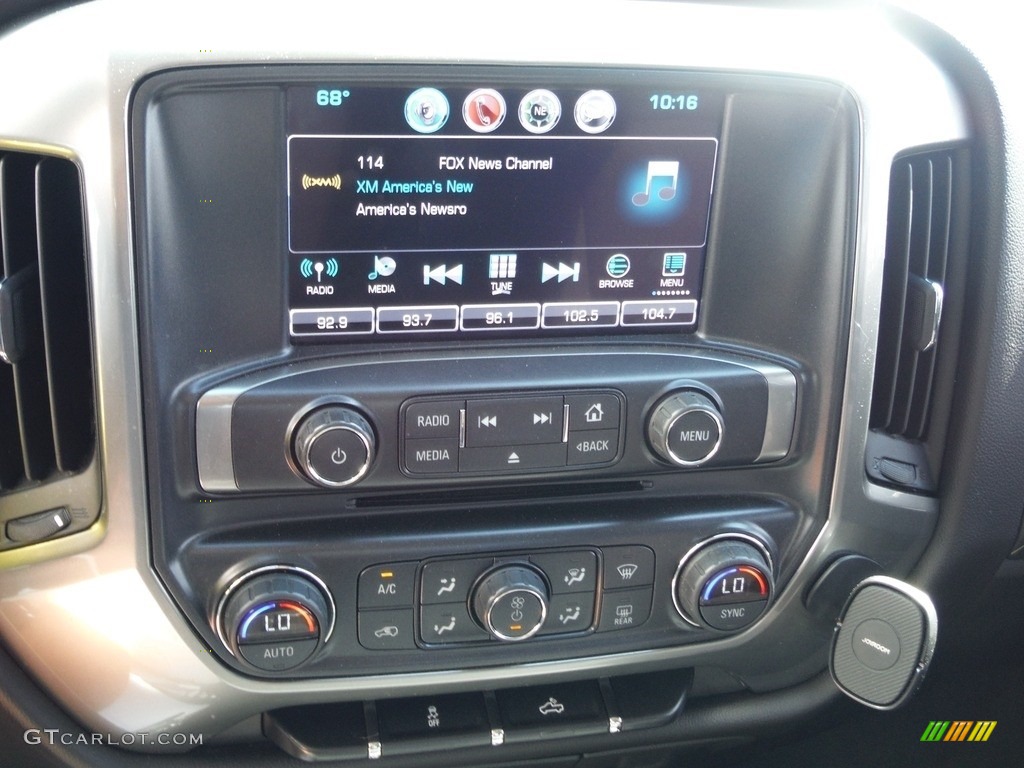 2016 Silverado 1500 LT Crew Cab 4x4 - Slate Grey Metallic / Jet Black photo #23