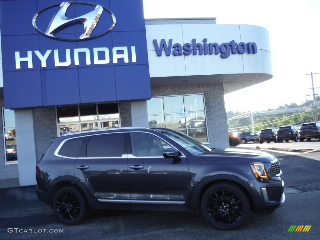 2020 Telluride SX AWD - Gravity Grey / Black photo #2