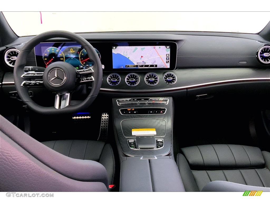 2022 Mercedes-Benz E 450 Coupe Black Dashboard Photo #144473402