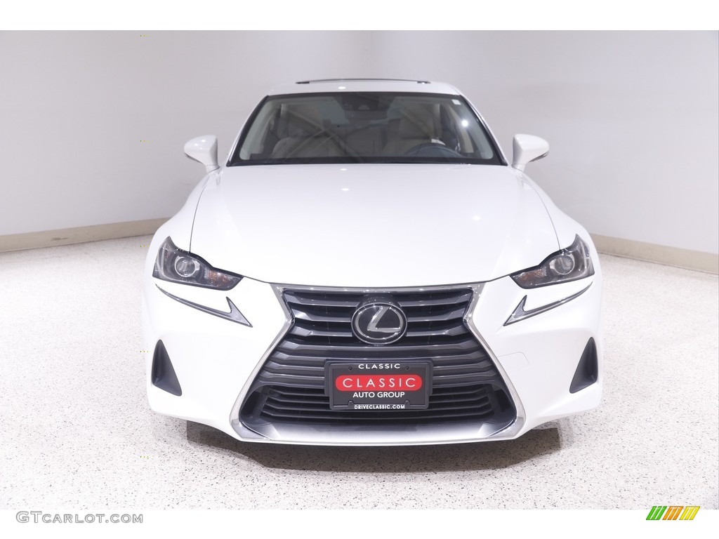 2019 IS 300 AWD - Eminent White Pearl / Chateau photo #2