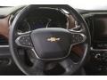 2020 Chevrolet Traverse Jet Black/­Loft Brown Interior Steering Wheel Photo