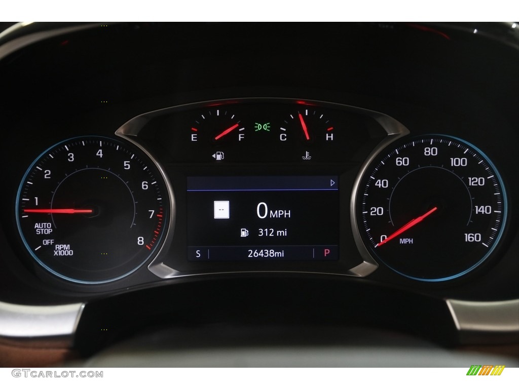 2020 Chevrolet Traverse High Country AWD Gauges Photo #144474190