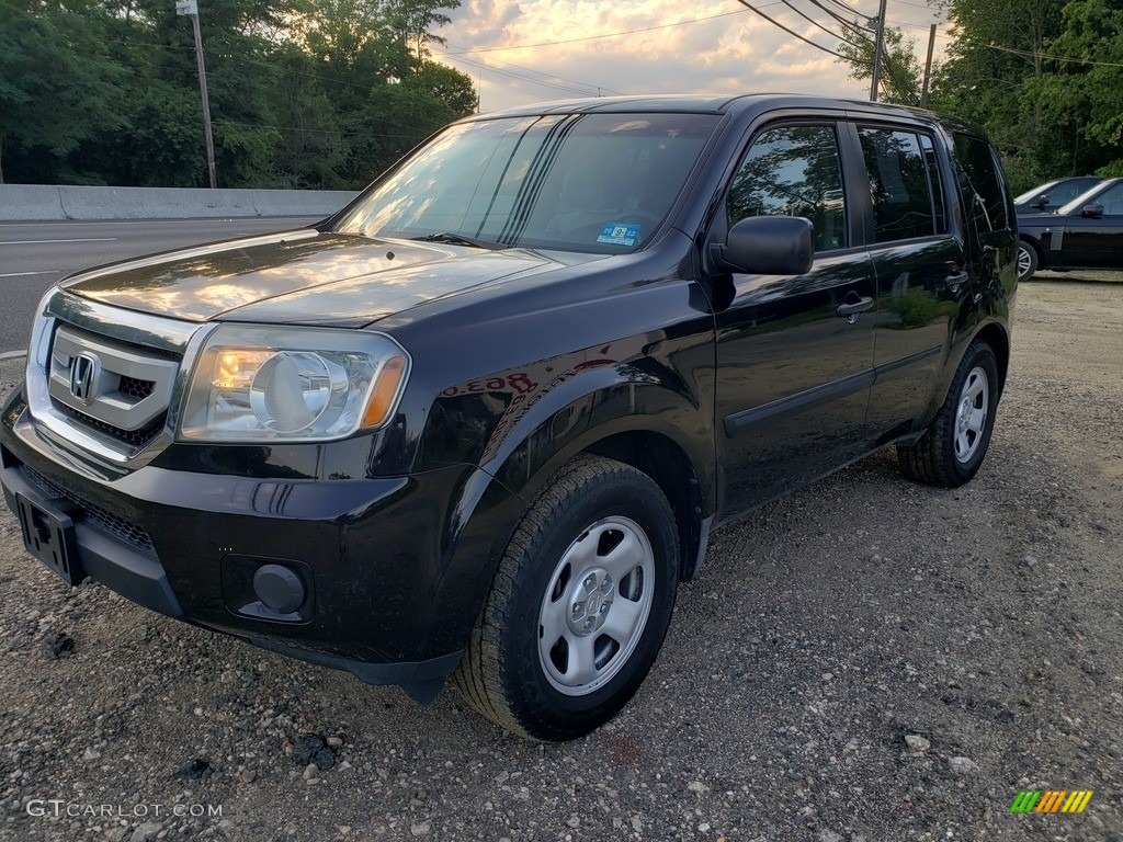 2009 Pilot LX 4WD - Formal Black / Black photo #3