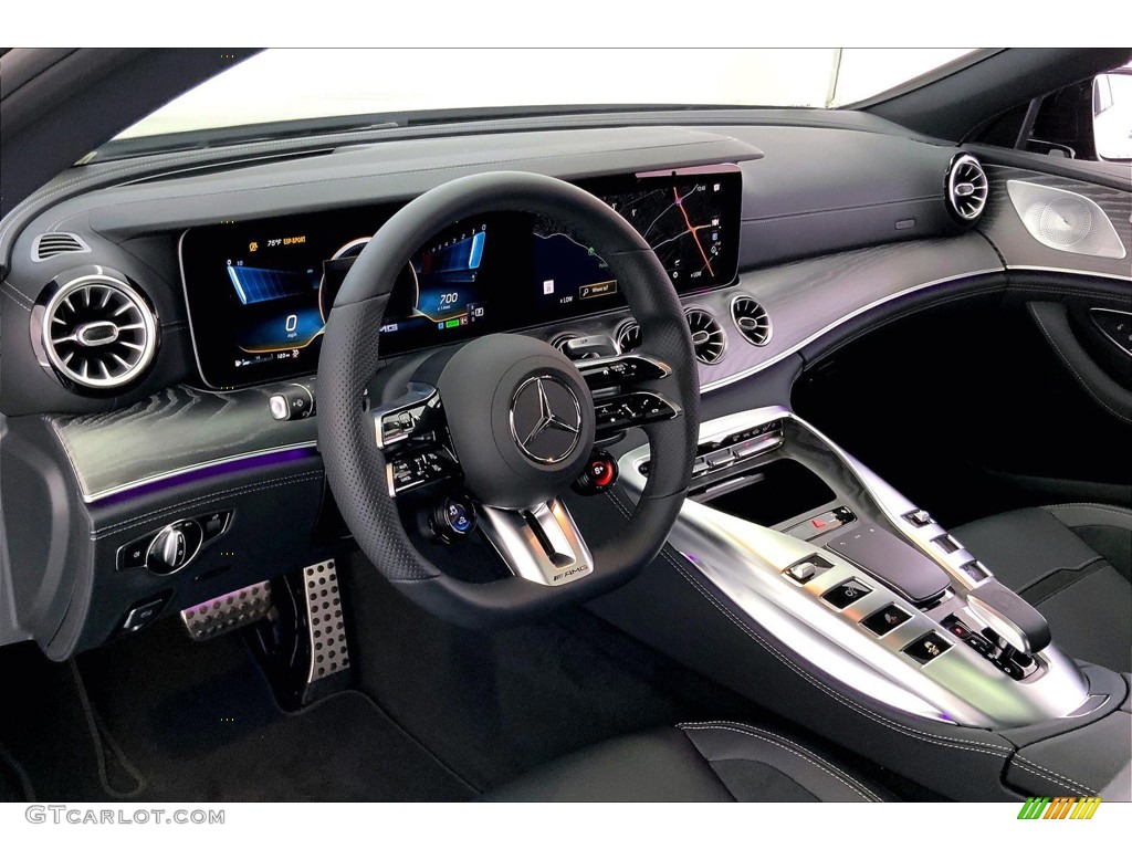 2022 Mercedes-Benz AMG GT 43 Black Dashboard Photo #144474478
