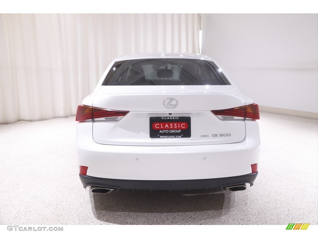 2019 IS 300 AWD - Eminent White Pearl / Chateau photo #22