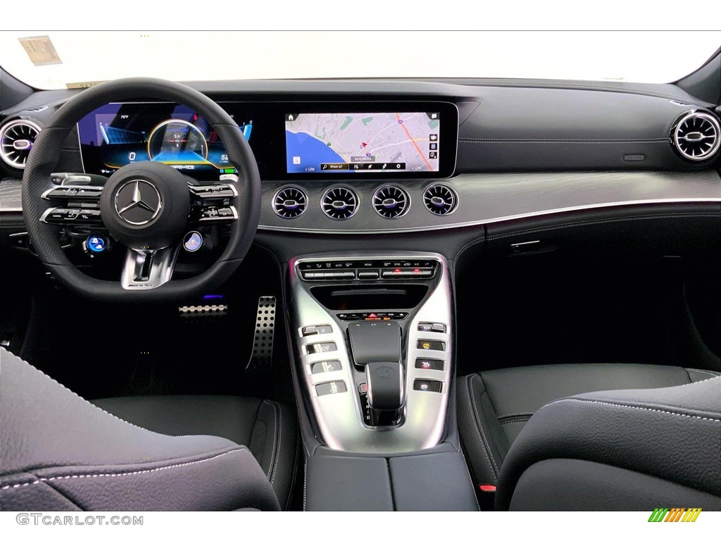 2022 Mercedes-Benz AMG GT 43 Black Dashboard Photo #144474529