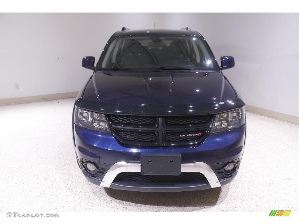 2019 Journey Crossroad AWD - Contusion Blue Pearl / Black photo #2