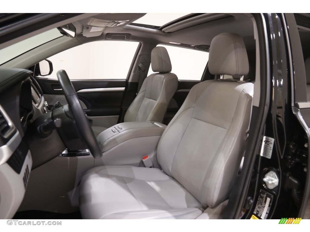 2015 Highlander XLE AWD - Attitude Black Metallic / Ash photo #5