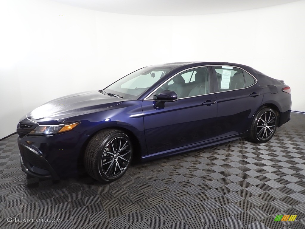 2021 Camry SE - Blueprint / Black photo #6