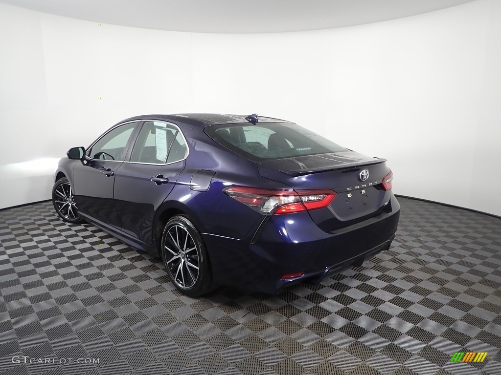 2021 Camry SE - Blueprint / Black photo #8