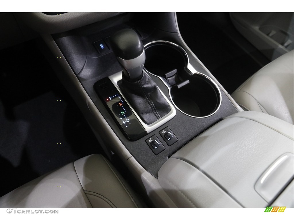 2015 Highlander XLE AWD - Attitude Black Metallic / Ash photo #13