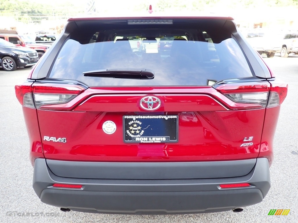 2021 RAV4 LE AWD - Ruby Flare Pearl / Black photo #4