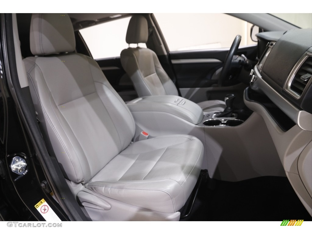2015 Highlander XLE AWD - Attitude Black Metallic / Ash photo #15