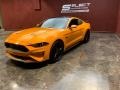 2019 Orange Fury Ford Mustang GT Premium Fastback  photo #6