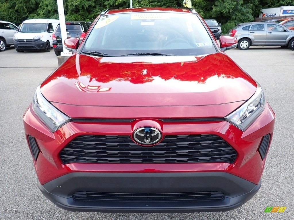 2021 RAV4 LE AWD - Ruby Flare Pearl / Black photo #9