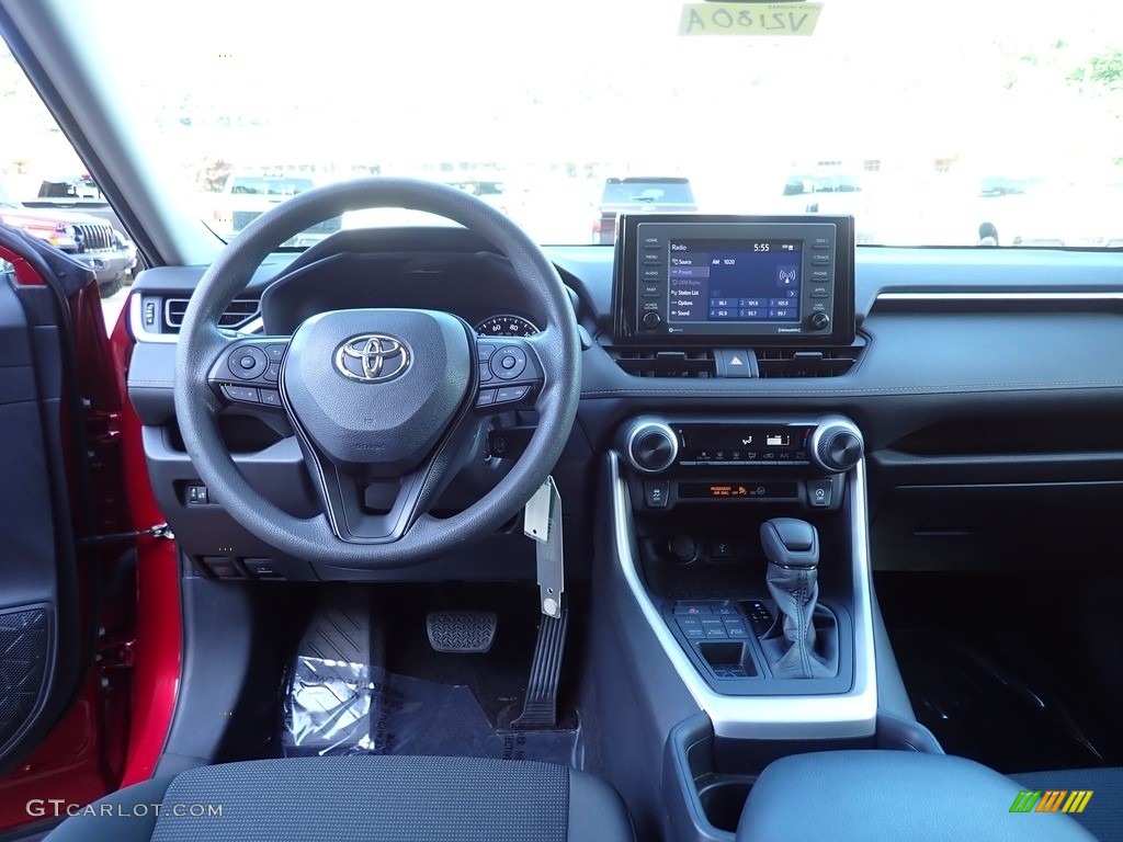 2021 RAV4 LE AWD - Ruby Flare Pearl / Black photo #13