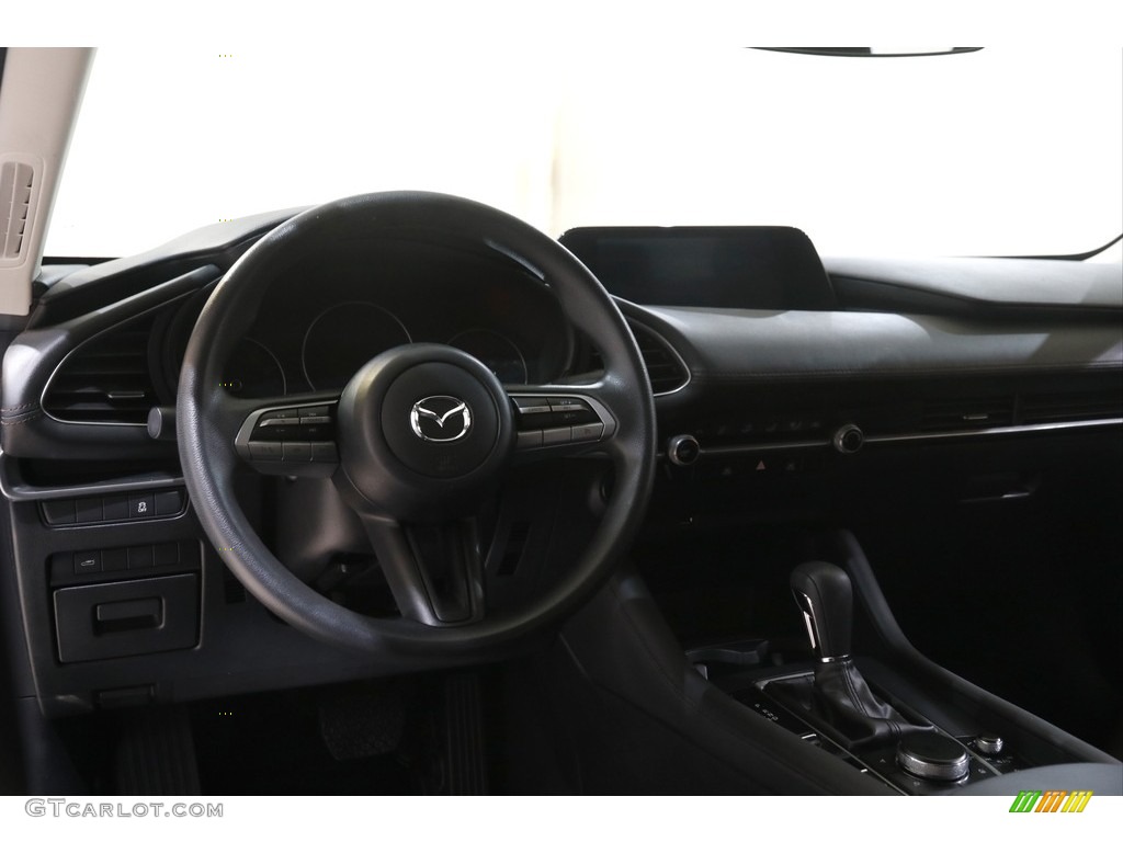 2019 Mazda MAZDA3 Sedan Black Dashboard Photo #144475120