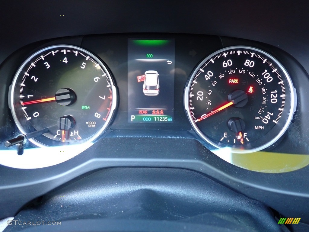 2021 Toyota RAV4 LE AWD Gauges Photos