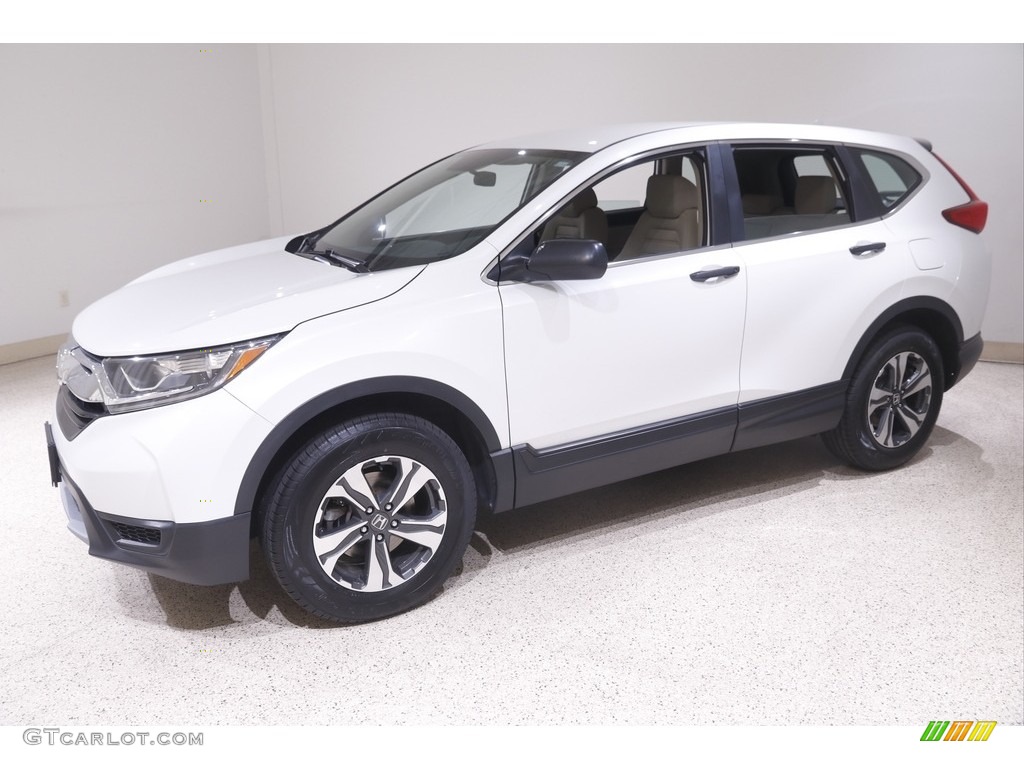 2019 CR-V LX AWD - Platinum White Pearl / Ivory photo #3