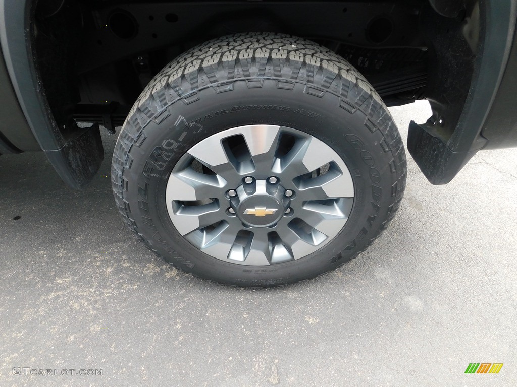 2022 Silverado 2500HD Custom Crew Cab 4x4 - Greenstone Metallic / Jet Black photo #13