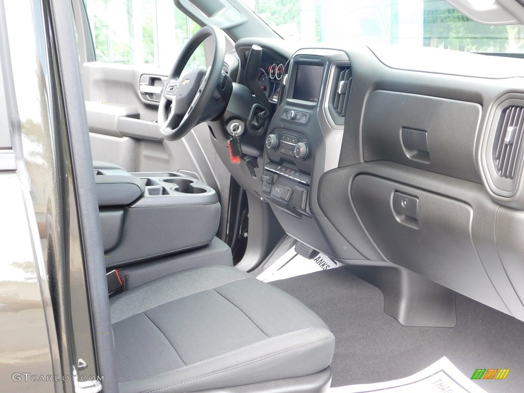 2022 Silverado 2500HD Custom Crew Cab 4x4 - Greenstone Metallic / Jet Black photo #19
