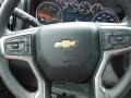 Jet Black Steering Wheel Photo for 2022 Chevrolet Silverado 2500HD #144475813