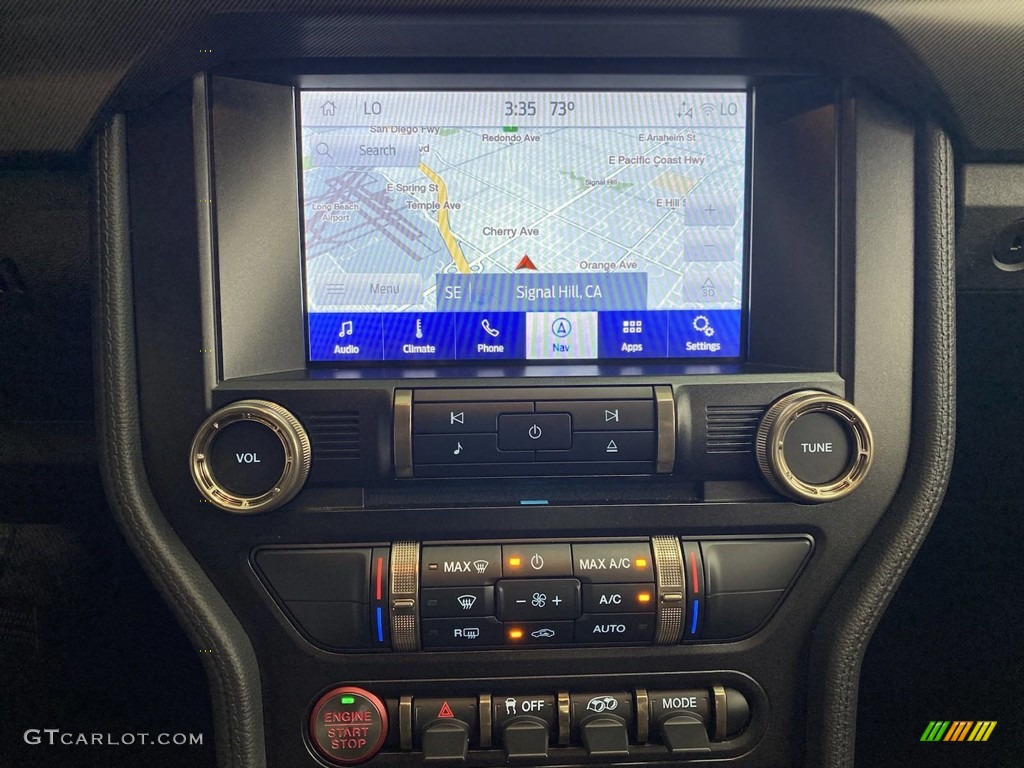 2021 Ford Mustang Shelby GT500 Navigation Photos