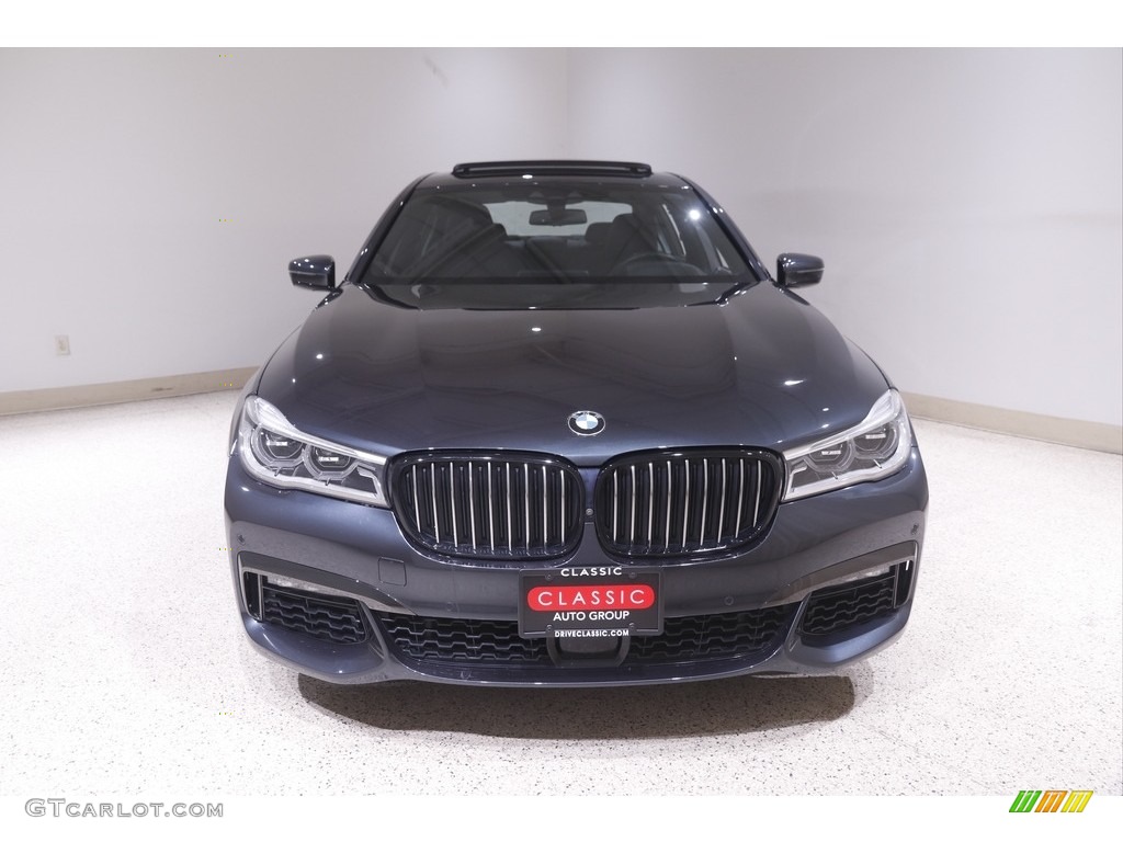 2019 7 Series 750i xDrive Sedan - Singapore Gray Metallic / Black photo #2