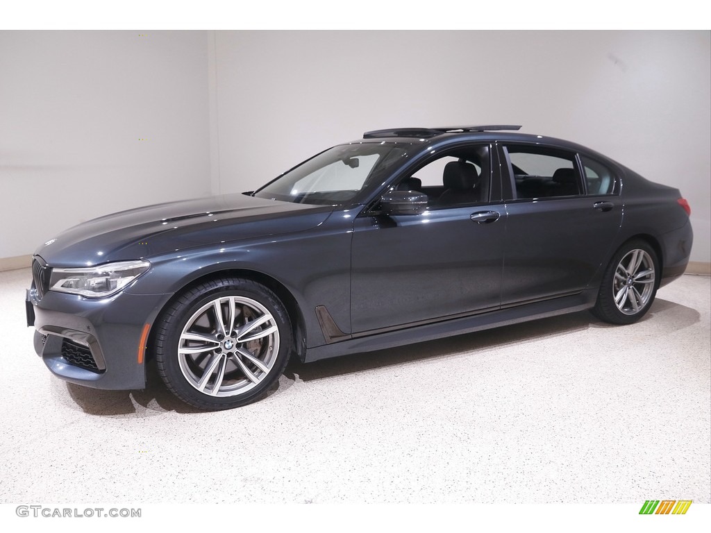 2019 7 Series 750i xDrive Sedan - Singapore Gray Metallic / Black photo #3